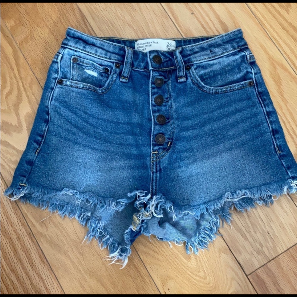Abercrombie High Rise Shorts